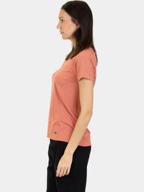 tricou pentru sport, cu maneci scurte pt. femei Mountain Hardwear Crater Lake Short Sleeve rosu 3