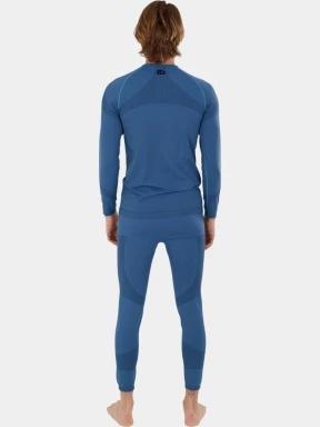 set de lenjerie de corp pt. barbati Fundango Seamless Baselayer Set albastru 3