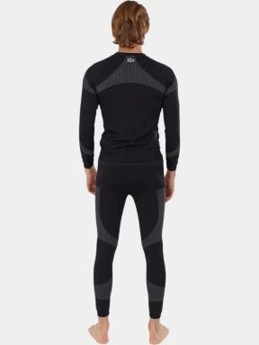 set de lenjerie de corp pt. barbati Fundango Seamless Baselayer Set negru 1