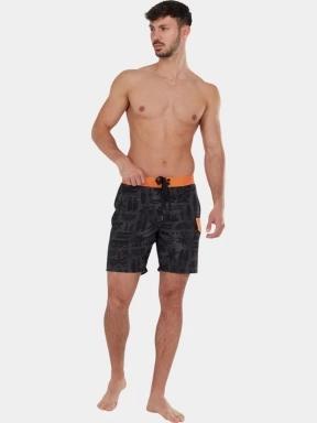 boardshort pt. barbati Fundango Salimu Boardshorts negru 3