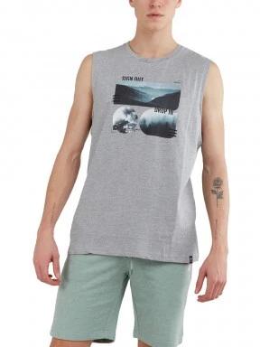 maiou pt. barbati Fundango Glader Tank-T gri 1