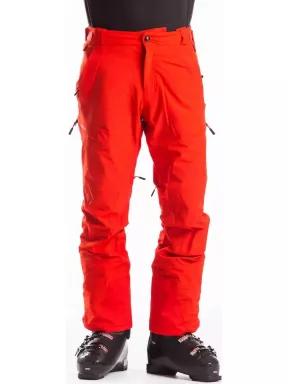 pantaloni de schi pt. barbati Fundango Teak rosu 1