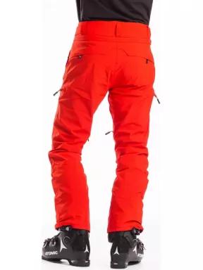 pantaloni de schi pt. barbati Fundango Teak rosu 3