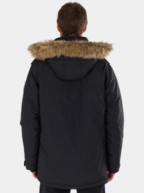 jacheta de iarna pt. barbati Fundango Spirit Parka Jacket negru 3