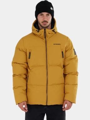 jacheta de primavara pt. barbati Fundango Ewan Puffer Jacket galben 1