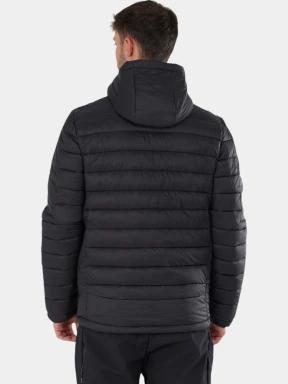 geaca matlasata de tranzitie pt. barbati Fundango Matt Hooded Jacket negru 3