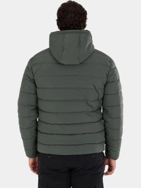 geaca matlasata de tranzitie pt. barbati Fundango Hubble Padded Jacket negru 3