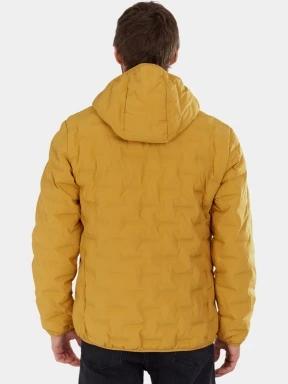 geaca de drumetie pt. barbati Fundango Smoke Eco Hooded Jacket galben 3