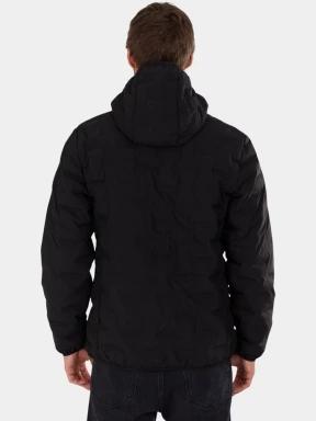 geaca de drumetie pt. barbati Fundango Smoke Eco Hooded Jacket negru 3