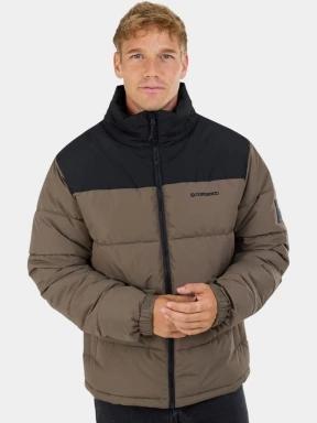 jacheta de primavara pt. barbati Fundango Winton Jacket maro 1