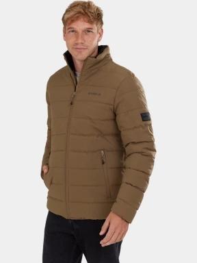 geaca matlasata de tranzitie pt. barbati Fundango Arson Padded Jacket maro 1