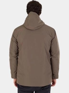 jacheta de primavara pt. barbati Fundango Millerton Jacket maro 3