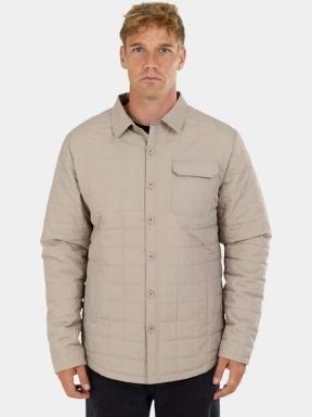 jacheta camasa pt. barbati Fundango Grido Padded Shirt Jacket nisip 1