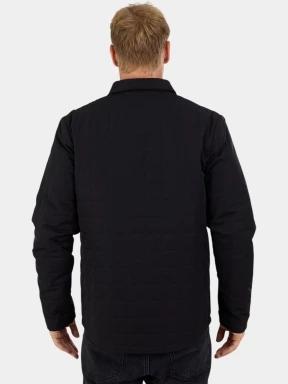 jacheta camasa pt. barbati Fundango Grido Padded Shirt Jacket negru 3