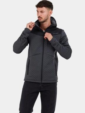 pulover polar pt. barbati Fundango Ashford Insulated Fleece Jacket gri 1