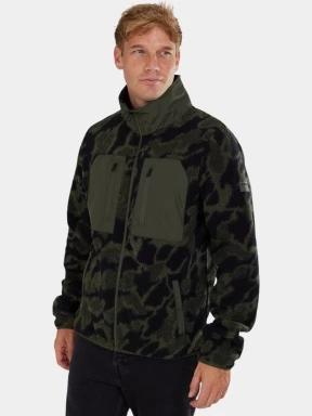 strat intermediar hibrid pt. barbati Fundango Haven Hybrid Jacket negru 1