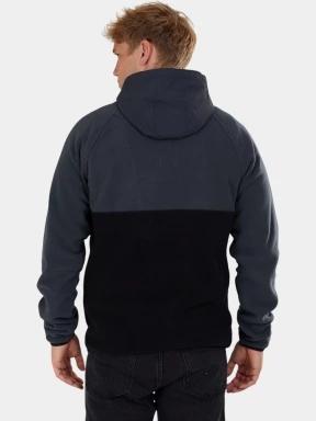 pulover cu gluga pt. barbati Fundango Carlos Fleece Pullover gri 3