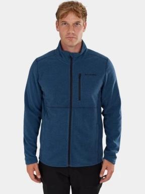 pulover polar pt. barbati Fundango Jeffrey Fleece Jacket albastru inchis 1