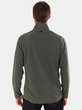 pulover polar pt. barbati Fundango Jeffrey Fleece Jacket oliv 3