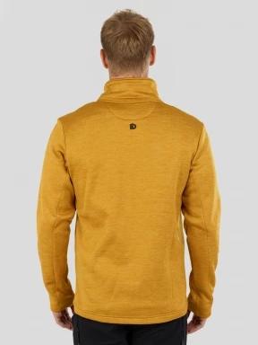 pulover polar pt. barbati Fundango Revolution Fleece Jacket galben 3