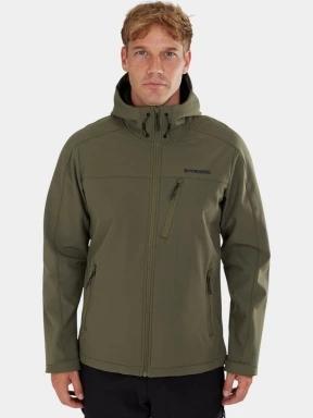 jacheta softshell pt. barbati Fundango Fairbanks Softhsell Jacket oliv 1