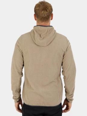 strat intermediar hibrid pt. barbati Fundango Nagano Full Zip Hoodie nisip 3