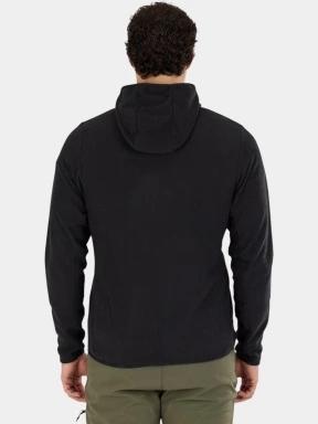 strat intermediar hibrid pt. barbati Fundango Nagano Full Zip Hoodie negru 3
