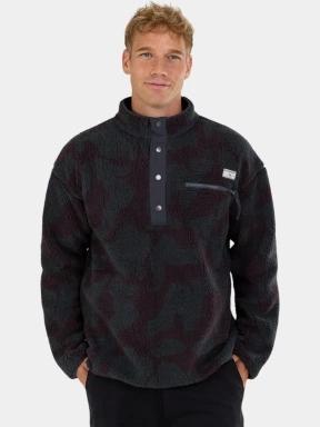 pulover polar pt. barbati Fundango Phoenix Fleece Jacket gri 1