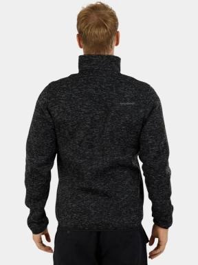 pulover polar pt. barbati Fundango Cruz Knit Fleece Jacket gri 3
