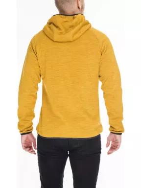 pulover polar pt. barbati Fundango HERMON Hooded Fleece portocaliu 3