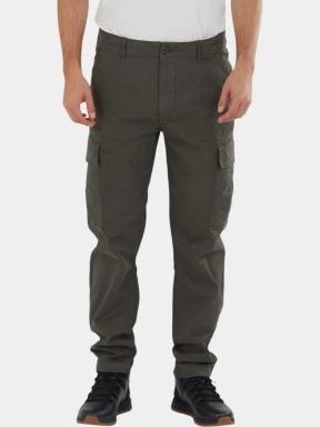 pantaloni cargo pt. barbati Fundango Chuck Cargo Pants oliv 1
