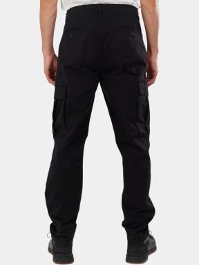 pantaloni cargo pt. barbati Fundango Chuck Cargo Pants negru 3