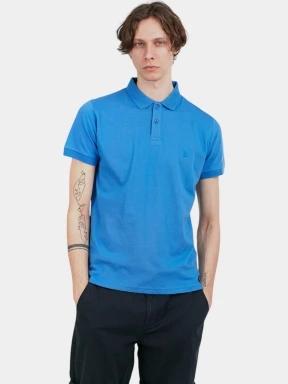 tricou cu guler pt. barbati Fundango Incognito Mono Poloshirt albastru deschis 1