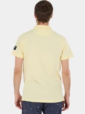 tricou cu guler pt. barbati Fundango Insignia Poloshirt galben 3