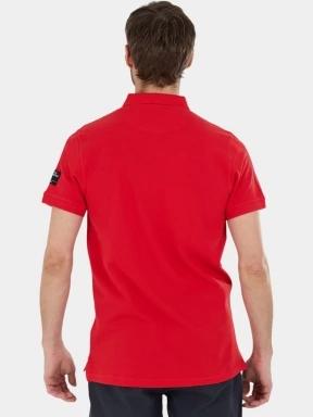 tricou cu guler pt. barbati Fundango Insignia Poloshirt rosu 3