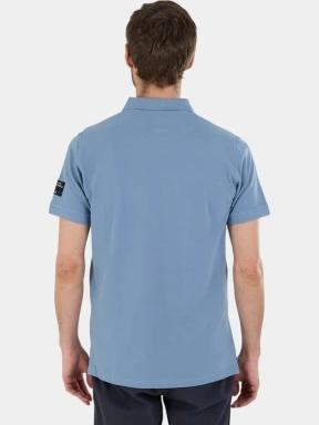 tricou cu guler pt. barbati Fundango Insignia Poloshirt albastru deschis 3