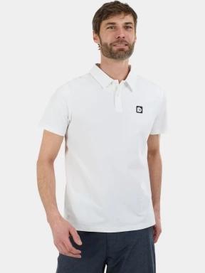 tricou de sport, cu guler pt. barbati Fundango Zeno II Tech Poloshirt alb 1