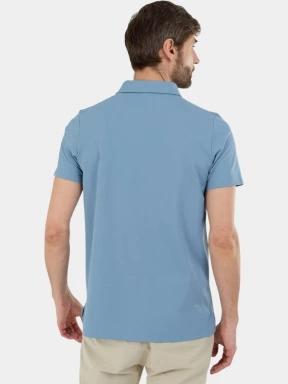tricou de sport, cu guler pt. barbati Fundango Zeno II Tech Poloshirt albastru 3