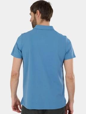 tricou de sport, cu guler pt. barbati Fundango Zeno II Tech Poloshirt albastru 3