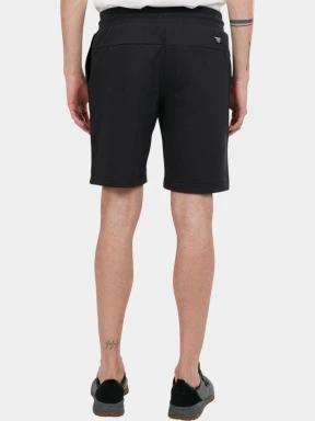 pantaloni scurti de trening pt. barbati Fundango Delon Sweatshorts negru 3