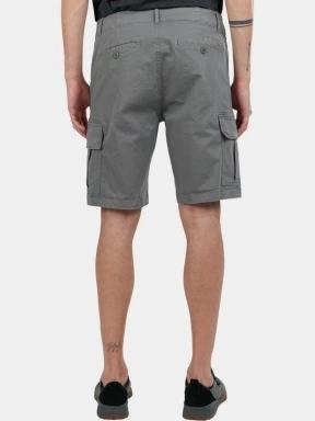 pantaloni scurti cu buzunare laterale pt. barbati Fundango Zack Cargo Shorts oliv 3