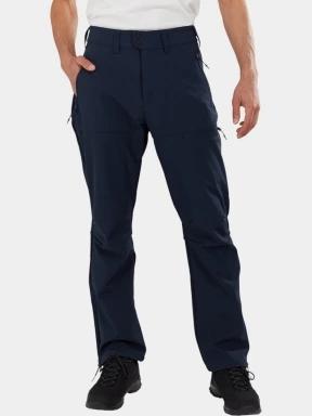 pantaloni softshell pt. barbati Fundango Akira II Softshell Pants albastru inchis 1