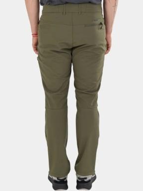 pantaloni softshell pt. barbati Fundango Akira II Softshell Pants oliv 3