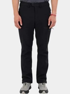 pantaloni softshell pt. barbati Fundango Akira II Softshell Pants negru 1