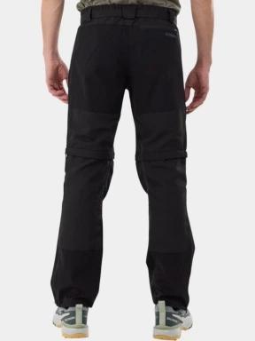 pantaloni de drumetie pt. barbati Fundango Aniak 2in1 Trekking Pants negru 3
