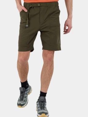 pantaloni scurti cu buzunare laterale, pentru drumetii pt. barbati Fundango Elkford Cargo Trekking Shorts verde 1