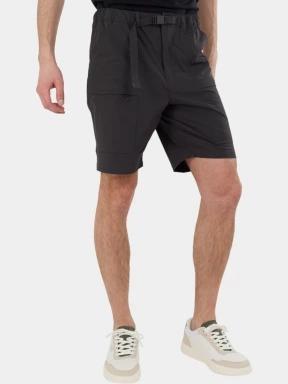 pantaloni scurti cu buzunare laterale, pentru drumetii pt. barbati Fundango Elkford Cargo Trekking Shorts gri 3