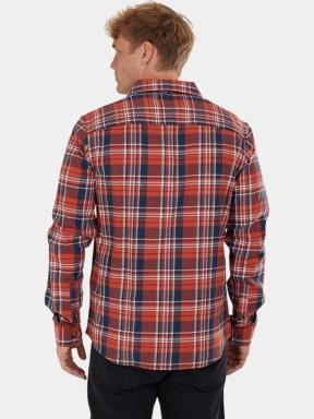camasa cu maneci lungi pt. barbati Fundango Harris Shirt rosu 3