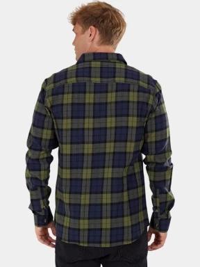 camasa cu maneci lungi pt. barbati Fundango Harris Shirt albastru inchis 3