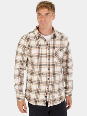 camasa cu maneci lungi pt. barbati Fundango Harris Shirt nisip 1